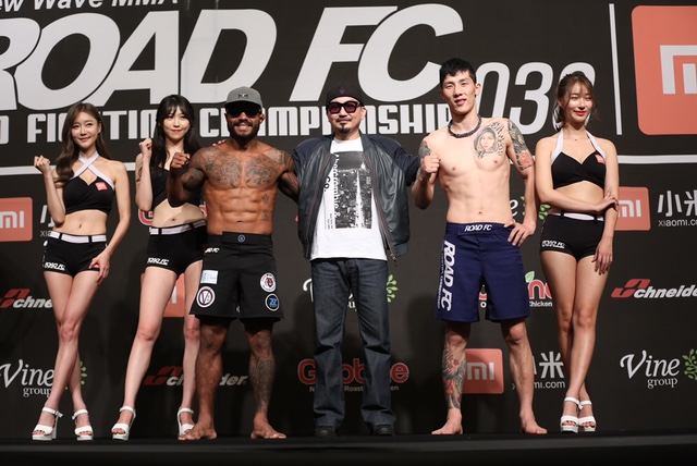 Xiaomi ROAD FC 038 Official Weigh In results -