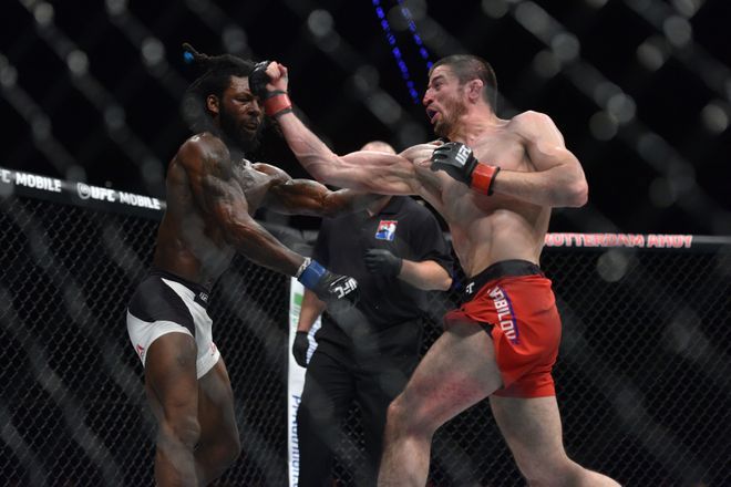 UFC Fight Night 115 Rotterdam Results: Volkov Demolishes the Skyscraper in the Main Event, Earn Fight of the Night Award. -