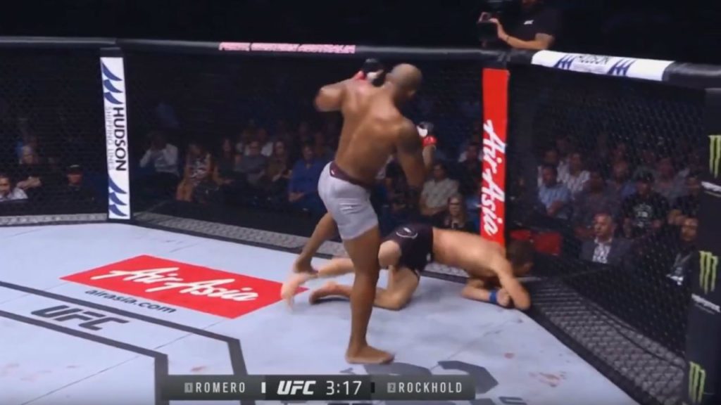 TWITTER REACTION AFTER ROMERO'S KNOCKOUT OVER LUKE ROCKHOLD AT UFC 221 - ufc 221