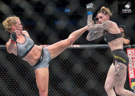 UFC 225 Whittaker vs. Romero 2 Results - Holly Holm Exposes Megan Anderson on the Ground -