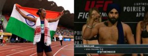 UFC: Arjan Singh Bhullar congratulates Hima Das for winning GOLD in World Junior Athletics - Hima