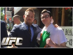 Conor McGregor Superfan gets in trouble for supporting the Double Champ. -