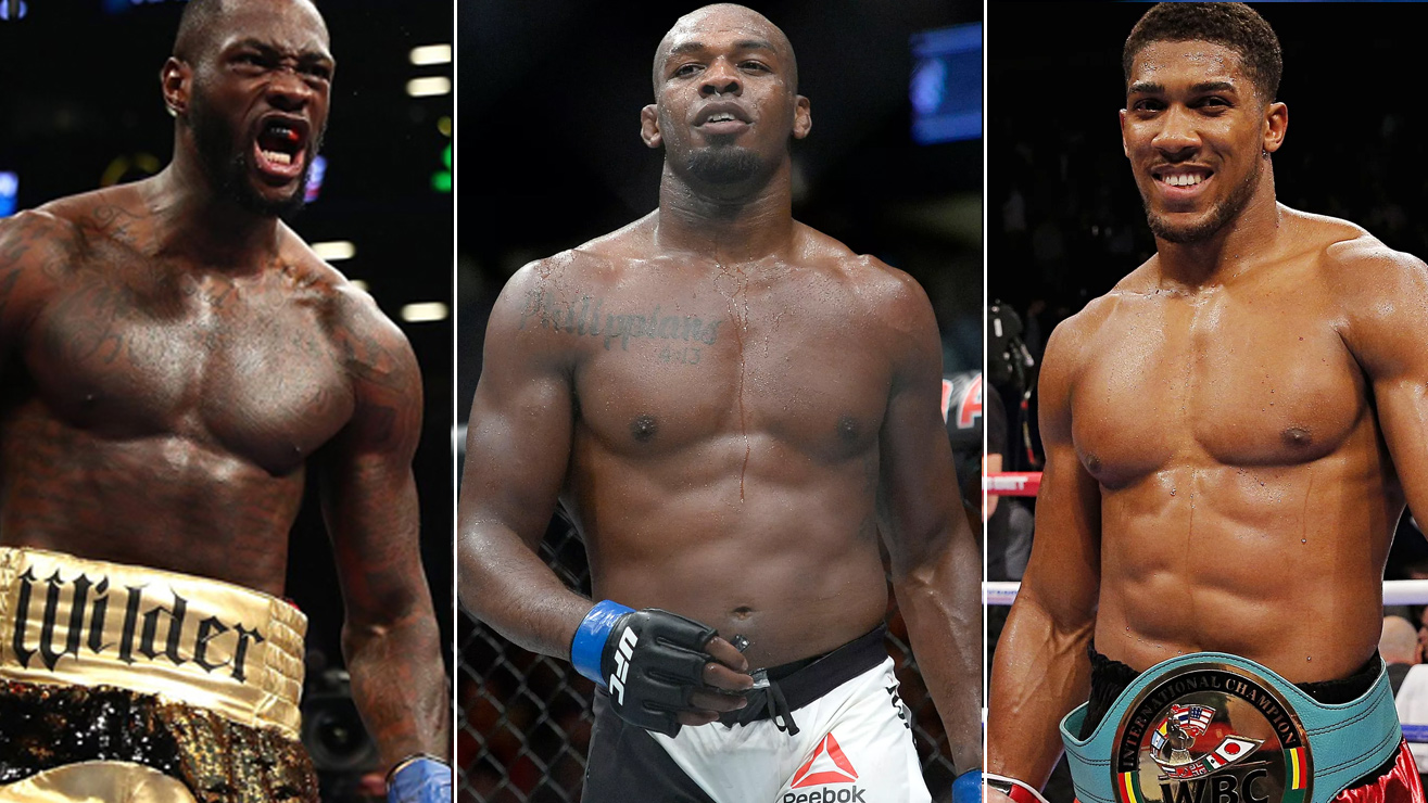 UFC: Jon Jones says UFC wants to see him fight against Anthony Joshua or Deontay Wilder - anthony