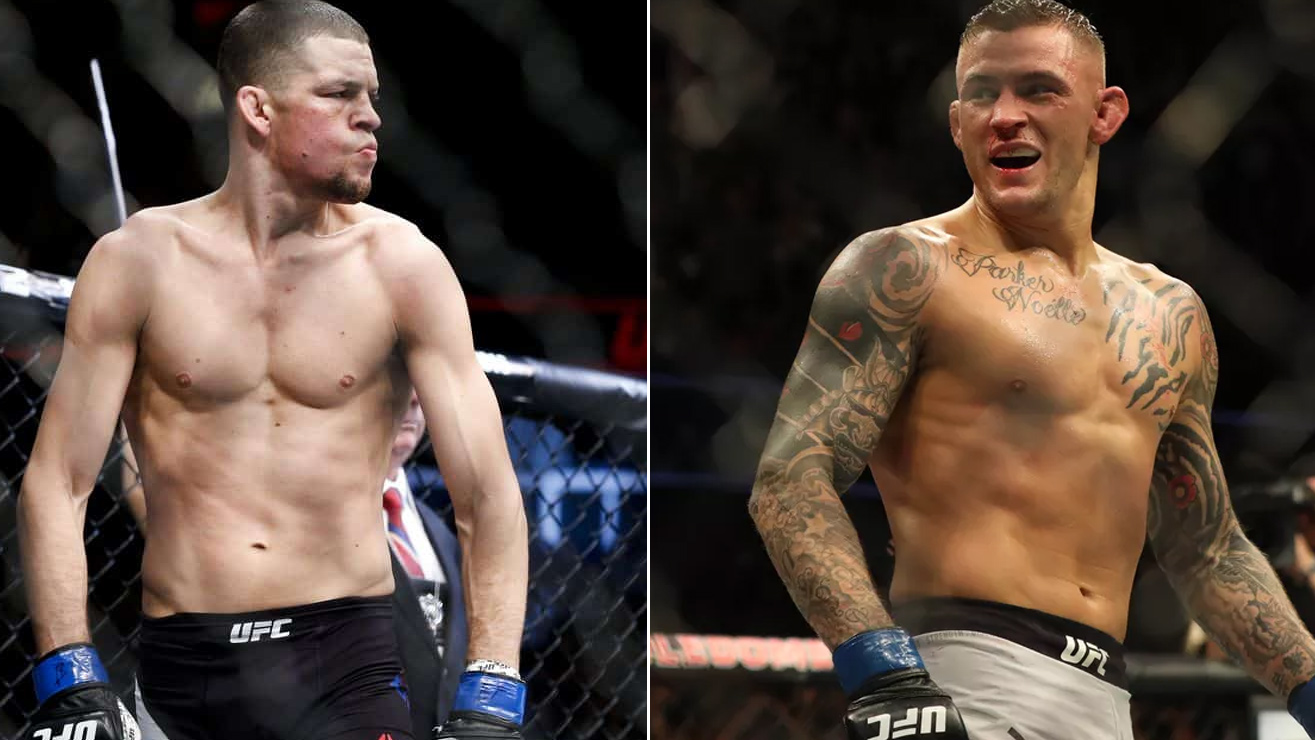 The real reason why Nate Diaz and Dustin Poirier are talking up a 165 pound belt - Nate Diaz