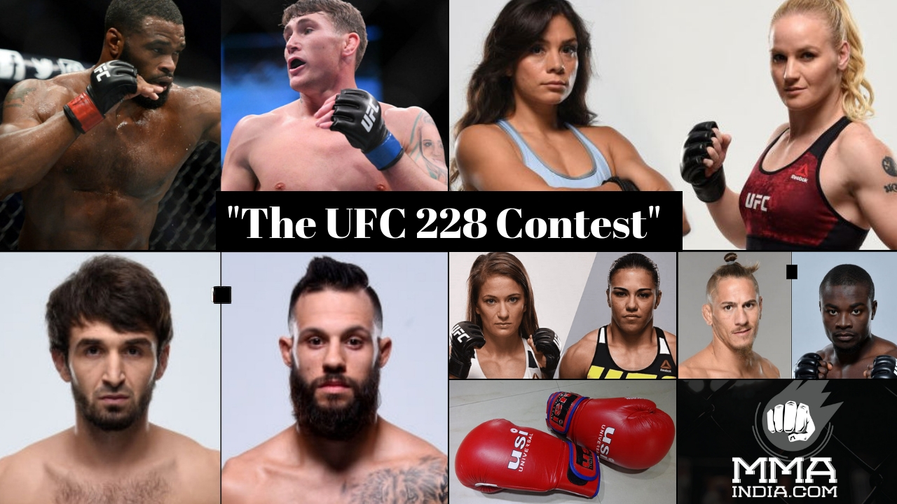 The UFC 228 Contest -