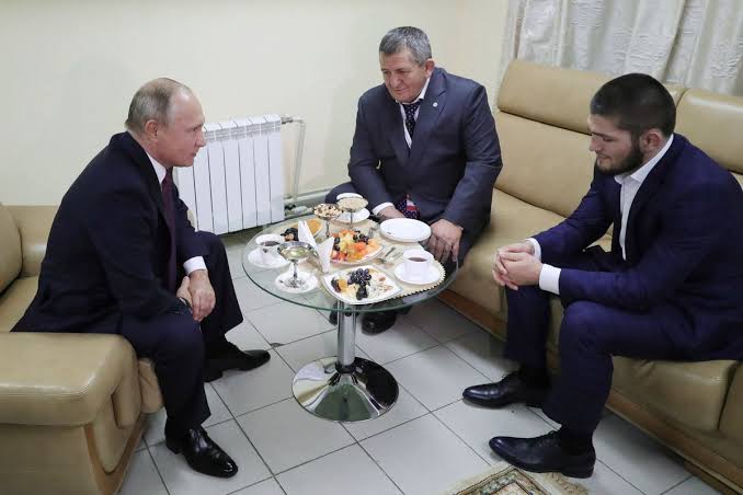 Putin met with Khabib