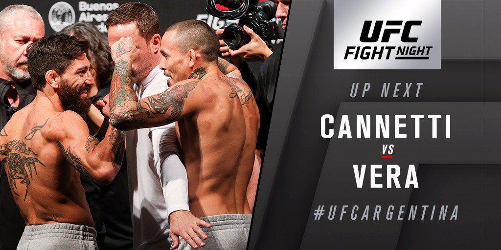 UFC Fight Night 140 Results - Marlon Vera Turns the Tables. Submits Cannetti in Round 2 - Marlon vera