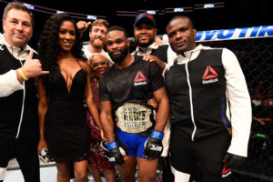 Tyron Woodley may be fighting Kamaru Usman next - but his coach wants him to fight Colby Covington - Tyron