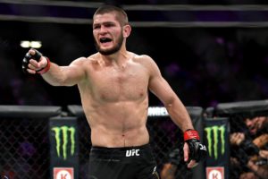 "Khabib wants 'last 3 fights' to be against Tony Ferguson, GSP and Floyd Mayweather" - Khabib