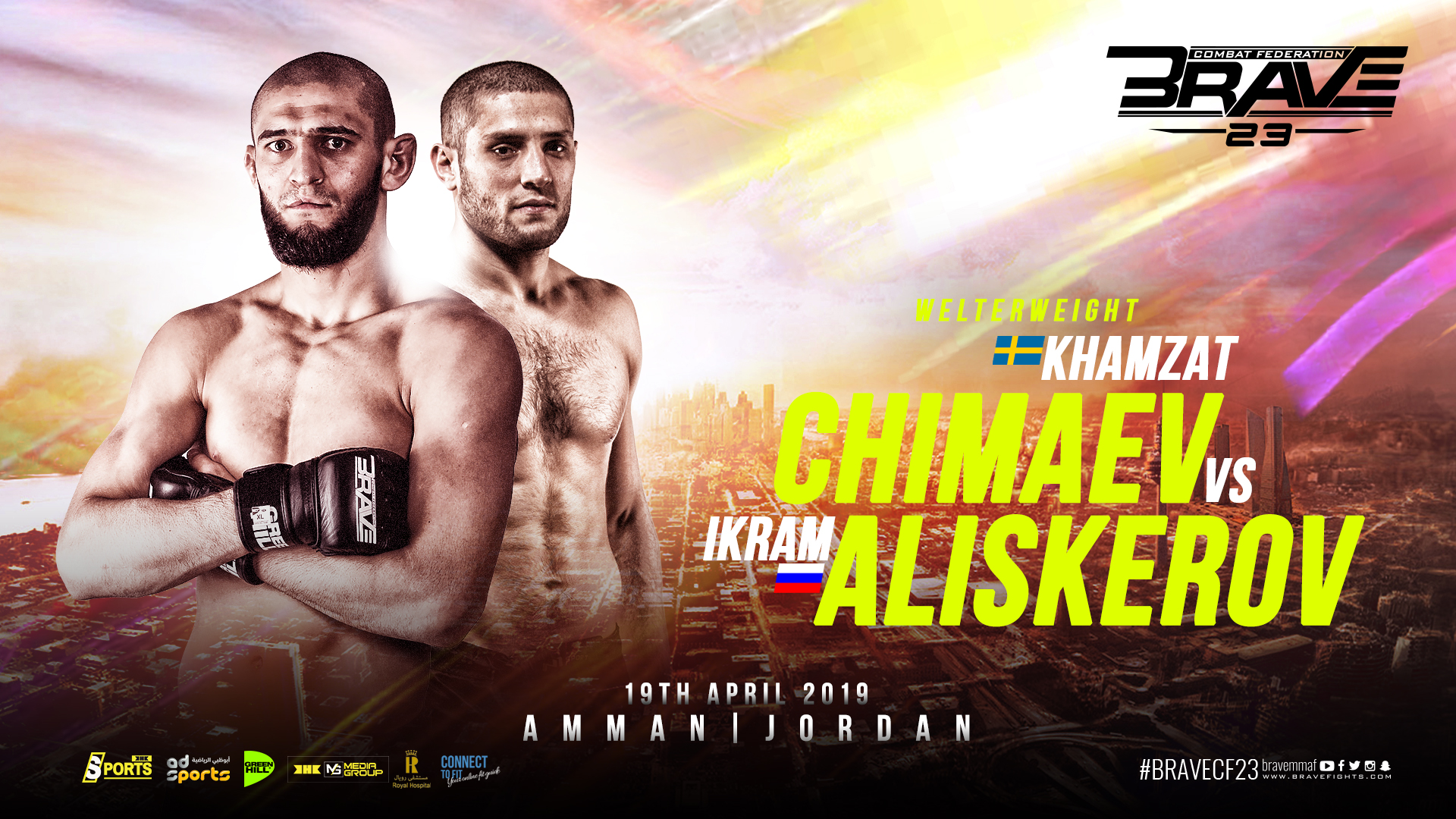 Clash of the undefeated: Aliskerov vs Chimaev added to Brave 23 -