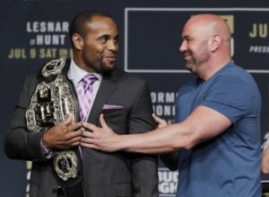 Dana White wants three more fights out of DC: Brock Lesnar, Stipe Miocic and Jon Jones - Daniel Cormier