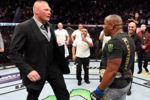 UFC: Daniel Cormier threatens to go to WrestleMania 35 to cost Brock Lesnar his title so that he can come to the UFC quickly - Cormier