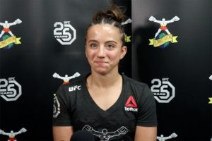 Maycee Barber: Paige VanZant doesn't want to have her face damaged! - Maycee