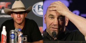 Watch: Cowboy asks Dana White if the winner of his fight is the next contender - Cowboy
