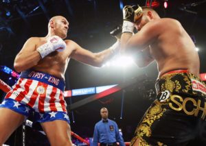 VIDEO: Tyson Fury destroys Tom Schwarz in the second round to remain undefeated - Tyson