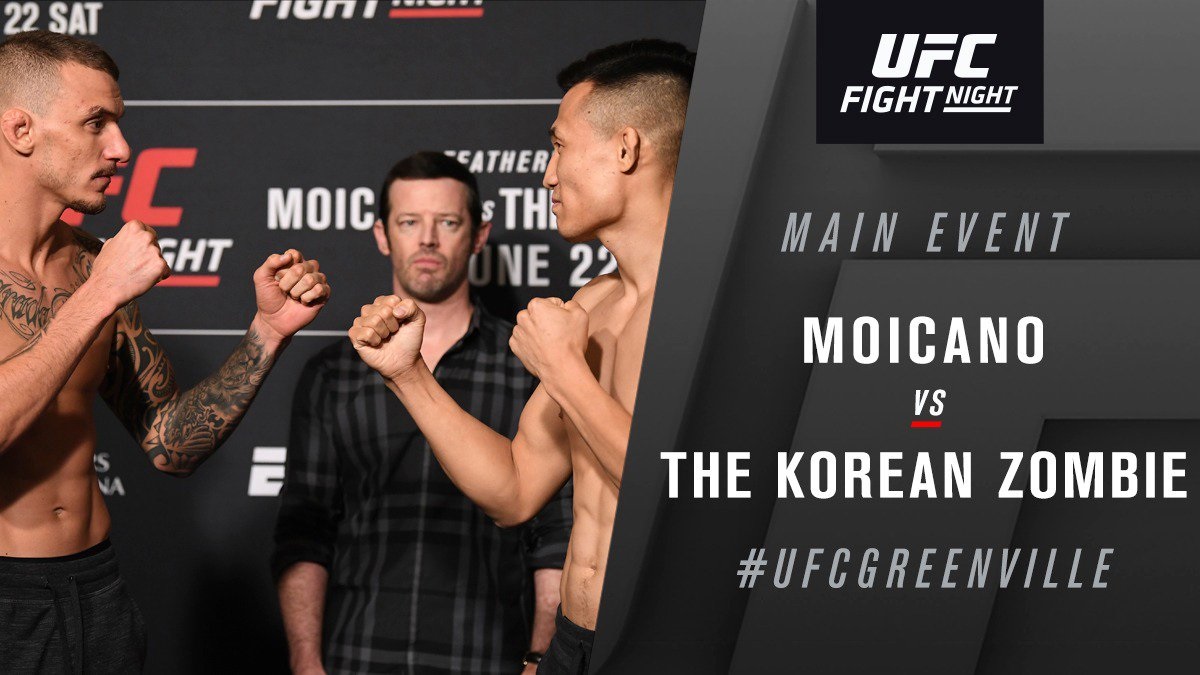 UFC Fight Night 154 Results - Chan Sung Jung Starches Renato Carneiro in 58 Secs of First Round -