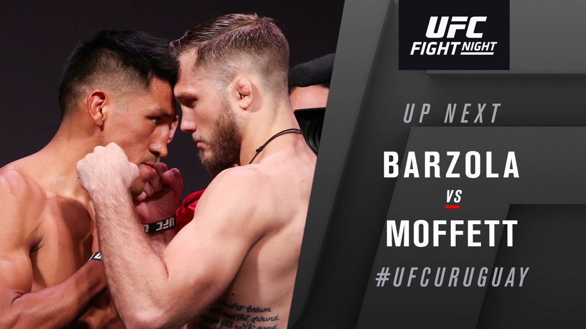 UFC Fight Night 156 Results - Enrique Barzola Edges Bobby Moffett, Wins via Split Decision -