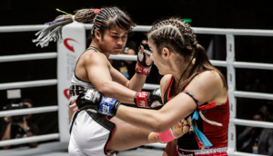 Stamp Fairtex puts on MMA clinic as she outclasses and finishes Asha Roka at ONE: Dreams of Gold - Fairtex