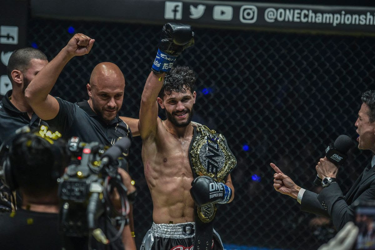 ILIAS ENNAHACHI KNOCKS OUT PETCHDAM PETCHYINDEE ACADEMY TO BECOME THE NEW ONE FLYWEIGHT KICKBOXING WORLD CHAMPION -