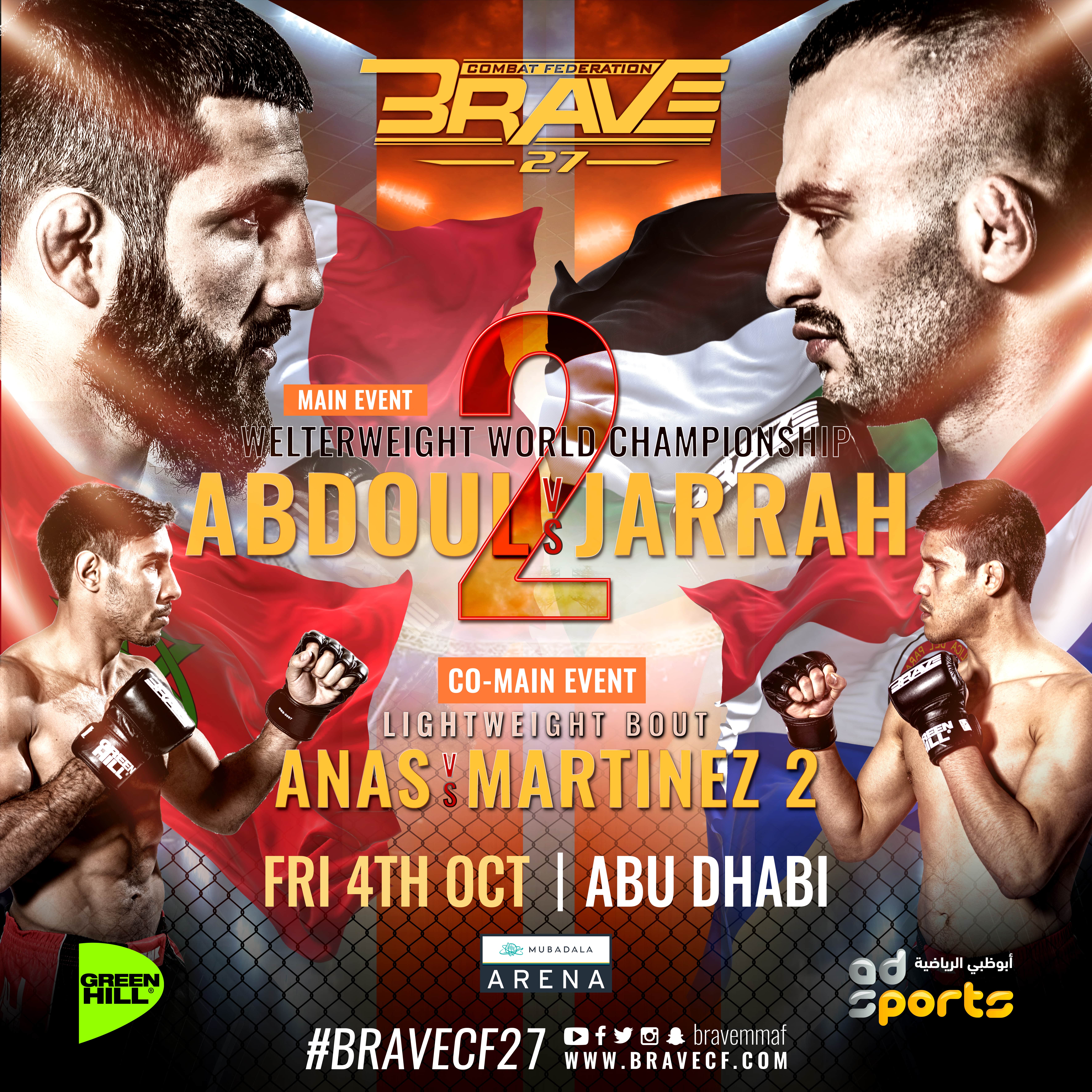 Al-Selawe back to his roots for BRAVE CF 27, warns Abdoul: 'Going for the KO' - BraveCF