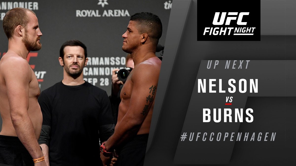 UFC Fight Night 160 Results - With a Short Notice, Gilbert Burns Convincingly Defeats Gunnar Nelson -