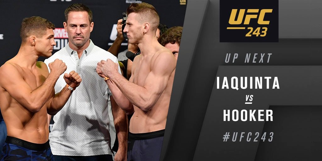 UFC 243 Results - Dan Hooker Dominates Al Iaquinta for Three Rounds to Win a Unanimous Decision -