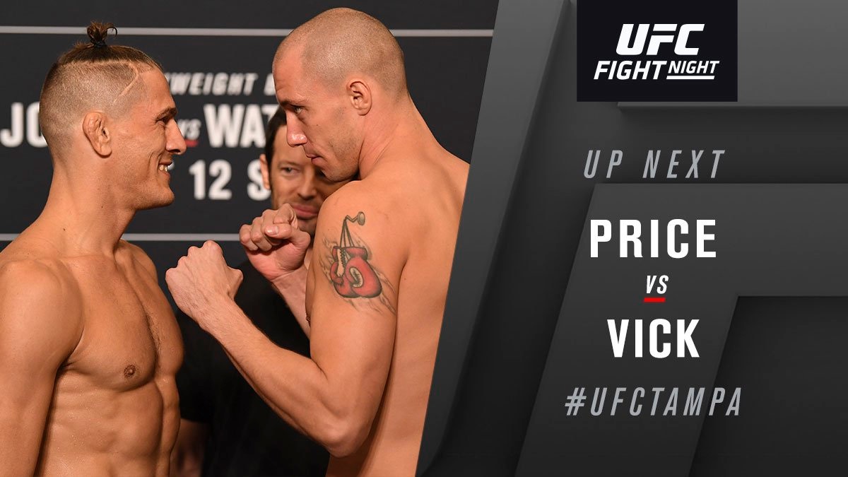 UFC Fight Night 161 Results - Niko Price Knocksout James Vick in the First Round -