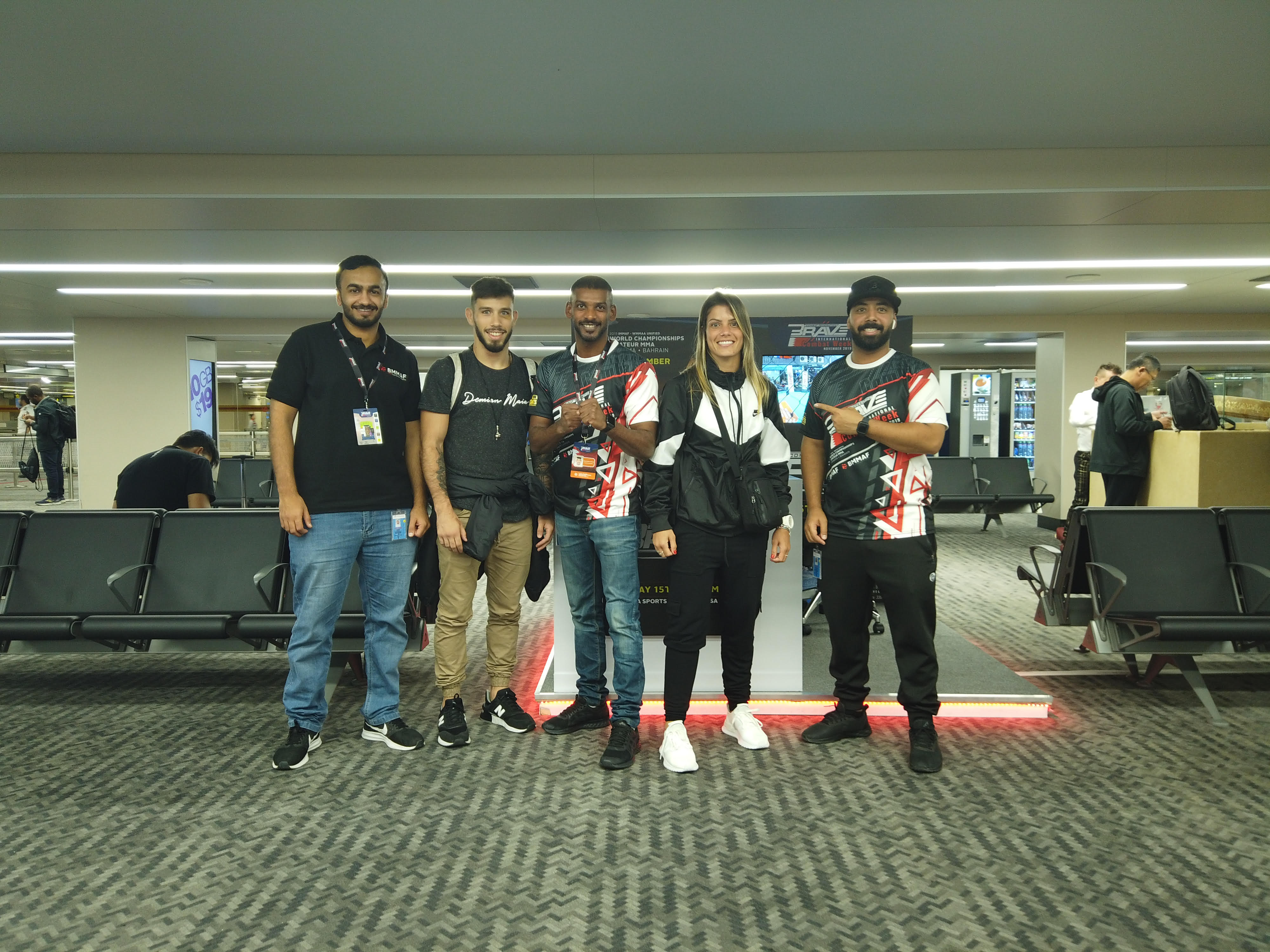 “Brazilian army” touches down in Bahrain ahead of BRAVE CF 29 - BraveCF