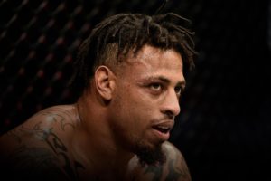 Greg Hardy fires back at Derrick Lewis for holier-than-thou statement: He's a felon! - Greg Hardy