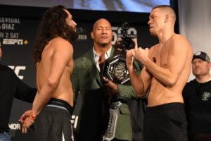 Nate Diaz on the Rock: 'With all due respect, he can get it too!' - Nate Diaz
