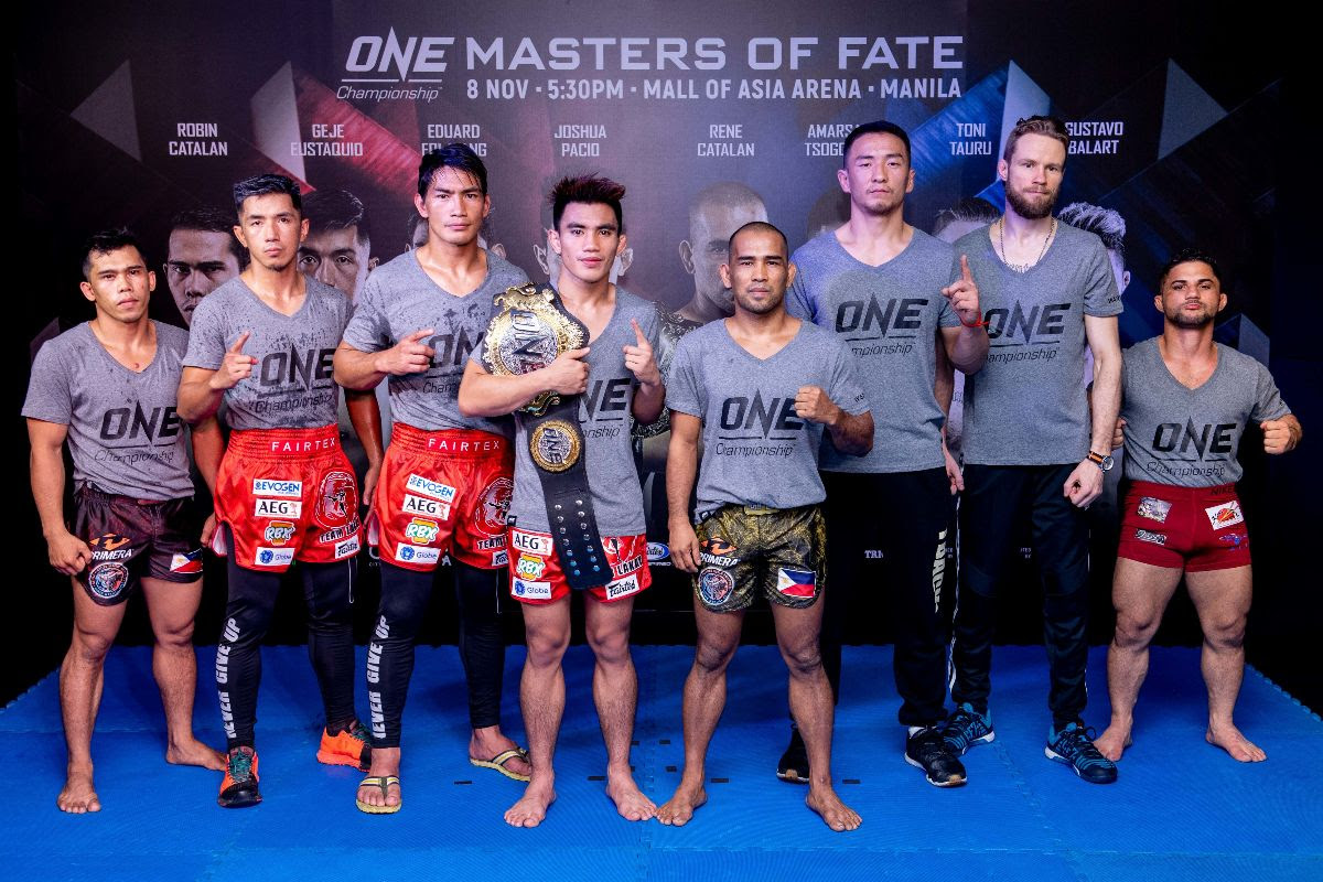 ONE: MASTERS OF FATE OFFICIAL OPEN WORKOUT PHOTOS AND ATHLETE QUOTES - ONE