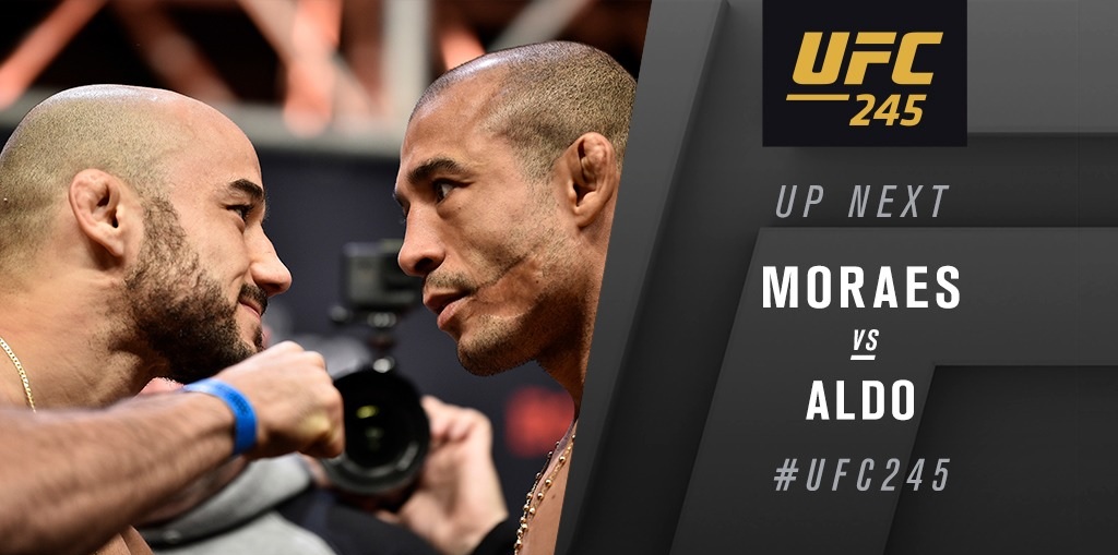 UFC 245 Results - Marlon Moraes Earns a Questionable Split-Decision Win Over Jose Aldo -