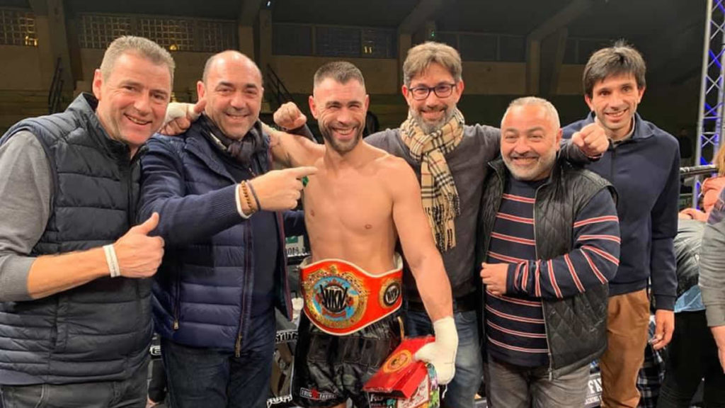 Yohan Lidon makes the 5th successful WKN super middleweight title defense