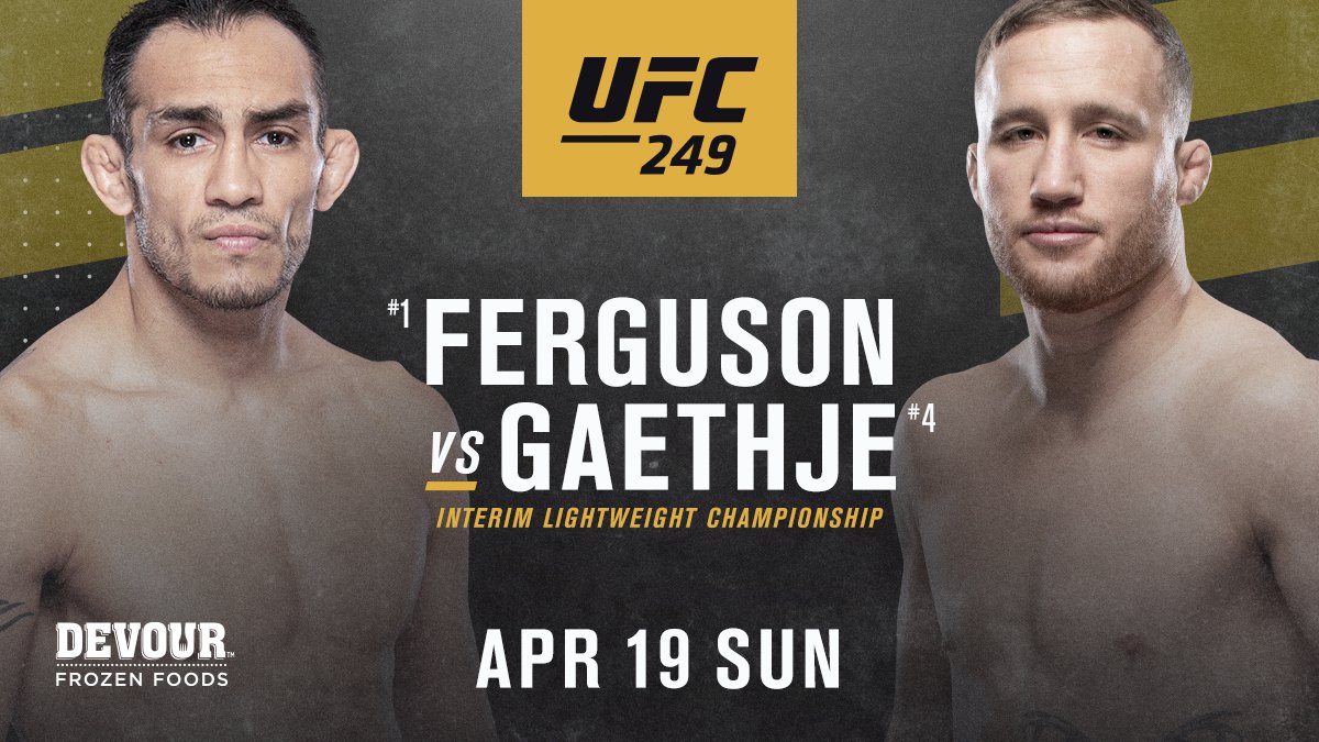 UFC 249 gets main event Ferguson vs Gaethje plus 11 thrilling bouts -