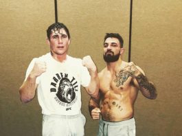 Mike Perry and Darren Till