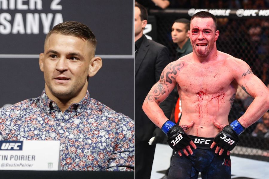 Colby Covington calls out Dustin Poirier after winning the fight against Jorge Masvidal at UFC 272