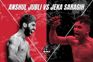 UFC Vegas 68: Anshul Jubli defeats Jeka Saragih via TKO in Round 2 - Anshul Jubli