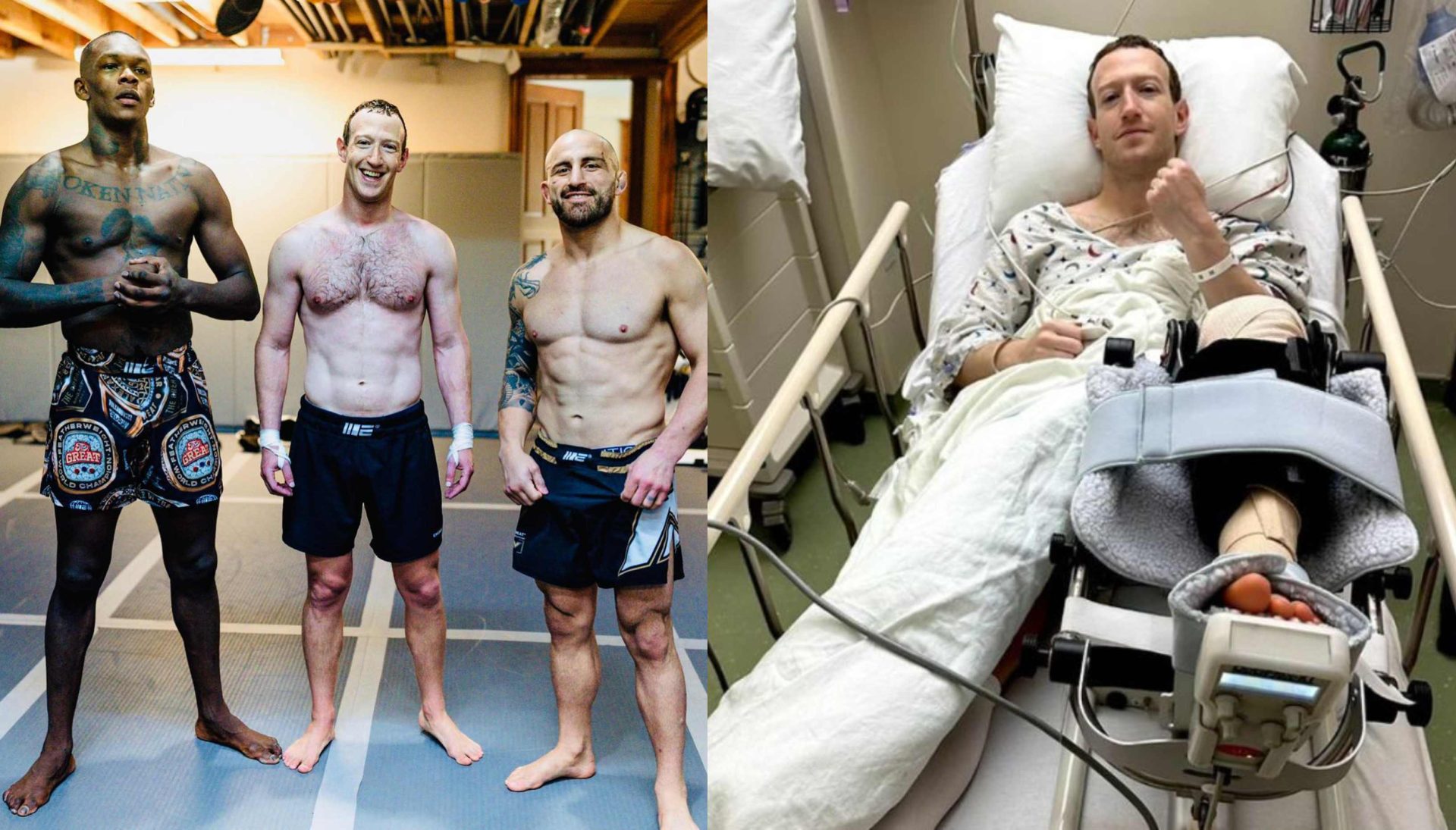 Mark Zuckerberg tears his ACL while training for MMA fight